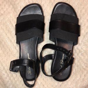 Robert Clergerie Paris Black Platform Sandals